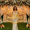 Wedding Neon Sign Custom, Last Name LED Light, Reception Backdrop Wall Decor