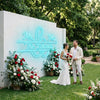Wedding Neon Sign Custom, Mr and Mrs Monogram LED Light, Reception Decor