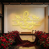 Wedding Neon Sign Custom, Mr Mrs Last Name LED Light, Reception Decor