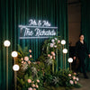Wedding Neon Sign Custom, Mr Mrs Last Name LED Light, Reception Decor