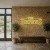 Wedding Neon Sign Custom, Name Floral LED Light, Reception Backdrop Wall Decor