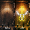 Western Music Neon Sign Custom, Guitar LED Light, Music Room Bar Wall Decor