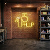 Workshop Neon Sign Custom, Name LED Light, Garage Man Cave Workshop Wall Decor