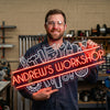 Workshop Neon Sign Custom, Name Tool LED Light, Garage Man Cave Wall Decor