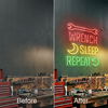 Workshop Neon Sign Custom, Wrench Tool LED Light, Garage Man Cave Wall Decor