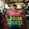 Workshop Neon Sign Custom, Wrench Tool LED Light, Garage Man Cave Wall Decor